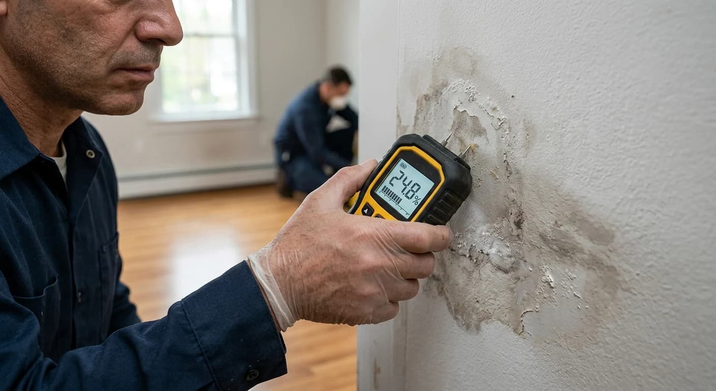 Professional water damage restoration work - How can water damage affect my home’s structure?